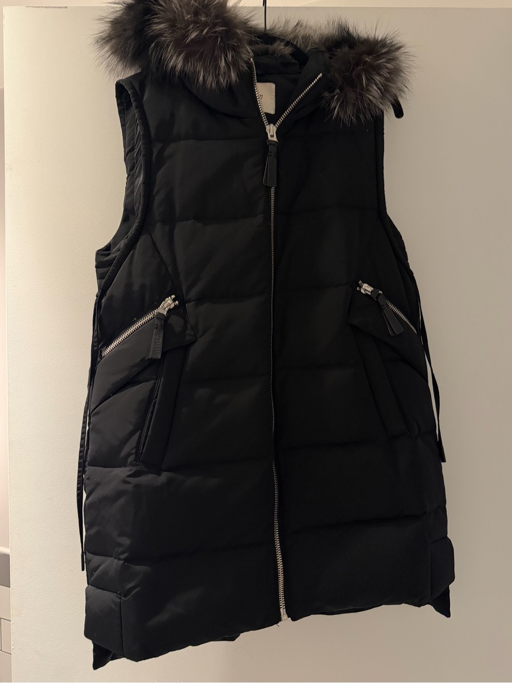 Derek Lam Puffer Vest Fur
